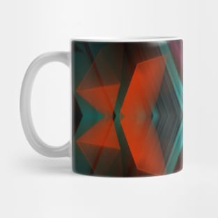 Cross Fractal Design Mug